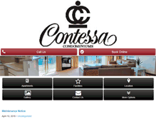 Tablet Screenshot of contessa.com.au